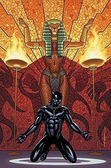 Black panther book avengers - black,