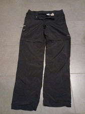 Columbia Zip Wanderhose Grösse 8 Schwarz Titanium am Fuss mit Klettverschluss 