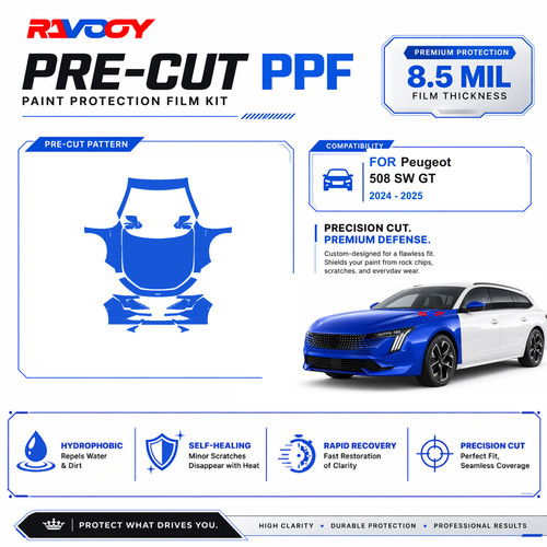 Precut ppf clear - clear, kit