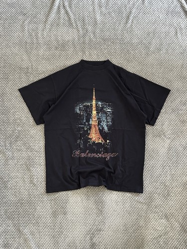 Balenciaga schwarzes shirt - balenciaga, t-shirt