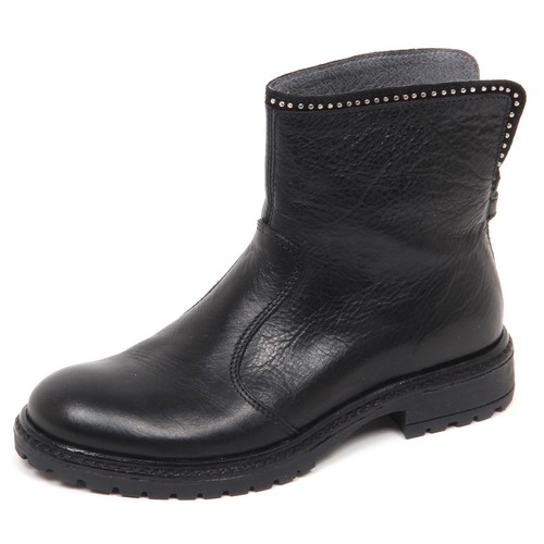 E2452 stivaletto bimba nero