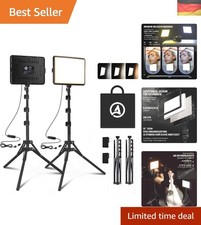 Video Licht Set, 2-Pack 25x20