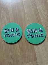 Gin & Tonic Glasuntersetzer 2 X