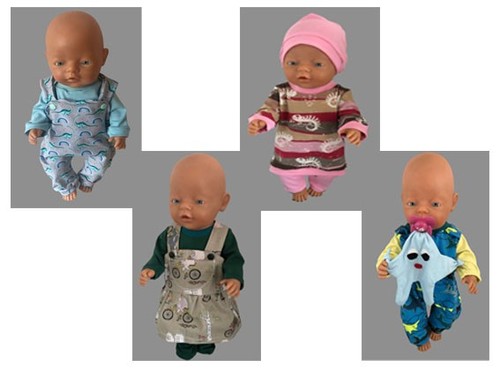 Puppenkleidung baby born - puppenkleidung,