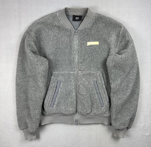 Peso grey sherpa fleece - peso,