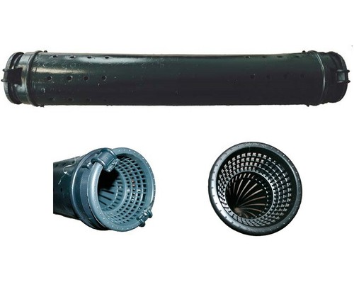 Aalrohr 75cm einläufe 12cm - 2,