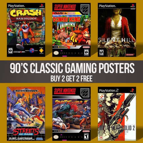 90s greatest game poster - greatest,