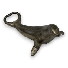 Vintage Flaschenöffner in Seehund-Form – Massives Metall, Maritime Deko