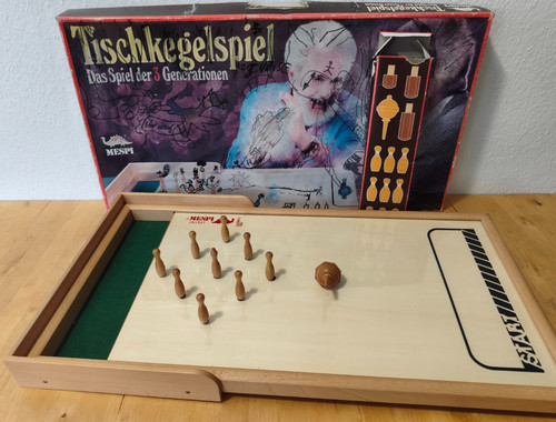 Mespi tischkegelspiel aus - mespi,
