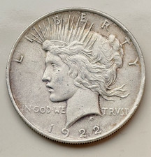 1 Dollar 1922 USA  Peace Dollar  Silbermünze