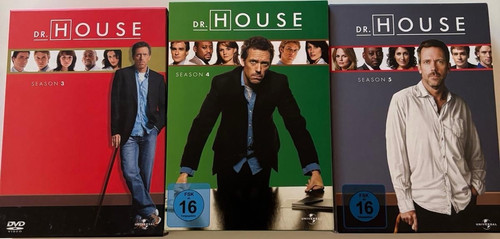 House dvd paket staffel - dr.,