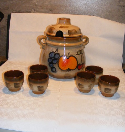 Bowle set scheurich keramik - bowle,