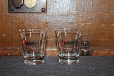 2 Segafredo Zanetti Gläser Wassergläser zum Espresso Höhe 7 cm