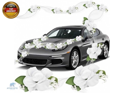 Autoschmuck hochzeit deko - autoschmuck,