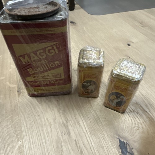 Maggi blechdose werbematerial - maggi,