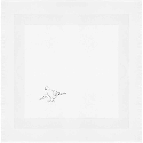 Bowing pigeon cotton - 'bowing, napkin