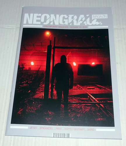 Graffiti magazine neongrau - graffiti, "neongrau"