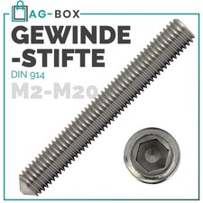 Madenschraube Gewindestift M2-