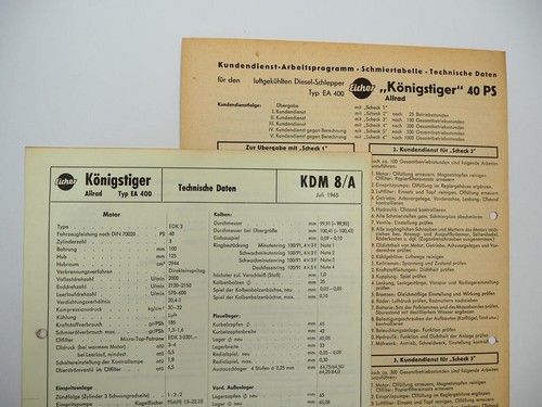 Eicher königstiger allrad - königstiger,