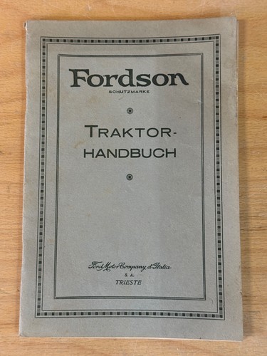 Original fordson model - fordson, f