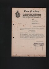 HAMBURG, Brief 1928, Haus