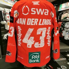 GAME WORN TRIKOT HOCKEY IS DIVERSITY #43 VAN DER LINDE Augsb. Panther 2025-26