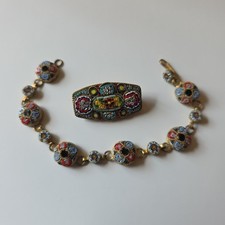 Schmuckset armband und - schmuckset, brosche