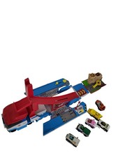 PAW Patrol Patroller Truck LKW True Metal Launch'N Haul + 8 Fahrzeuge