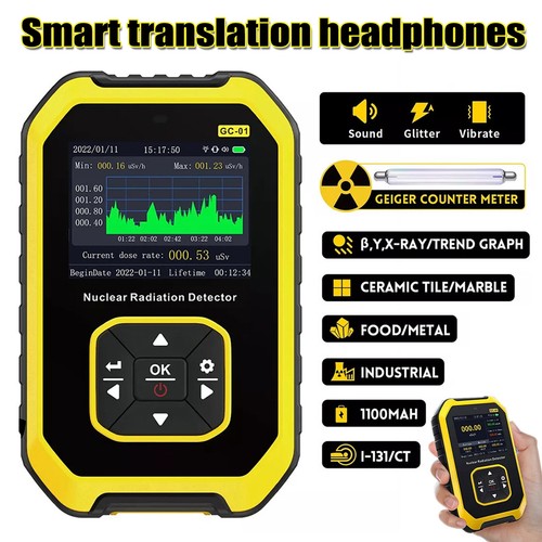 Nuclear radiation detector - nuclear,
