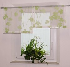 Scheibengardine 2 Teile Bistro