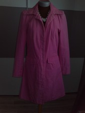 Damen Madonna Longjacke/Gehrock/Jacke Gr.40+pink+Baumwolle.