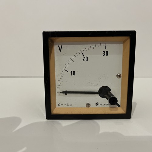Analoges voltmeter 30v - voltmeter;, 0-30v