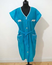 Damen Friseur Kult Kittel Grösse 46 Dederon Vintage S087