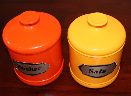 Plastikdose salz zucker - salz, +zucker