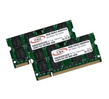 2x 4GB 8GB DDR2 800 Mhz für Dell Latitude E6400 E6500 RAM Speicher SO-DIMM
