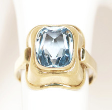 Alter Topasring 8 Karat 333