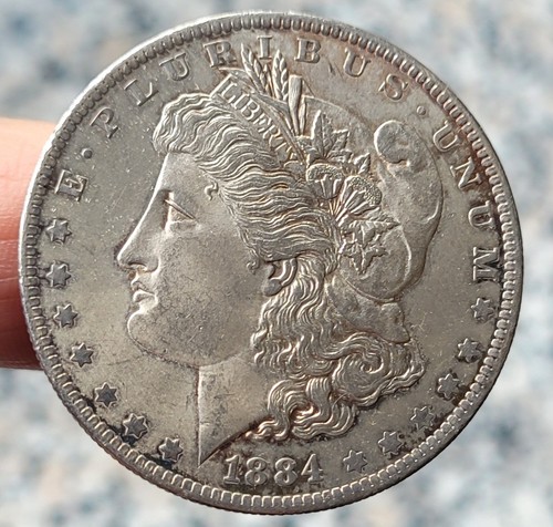 Morgan dollar usa 1884 o - usa,