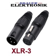Xlr kupplung 3pol - kupplung, 3pol.