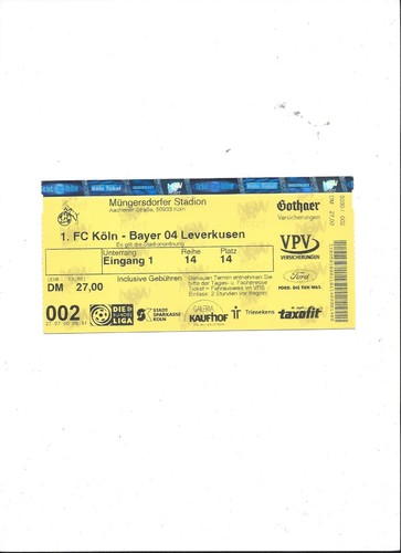 Sammler ticket köln - sammler,