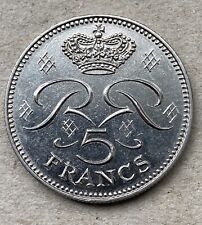 Sammlerstück 5 Francs Monaco 1971, Fürst Rainier III.
