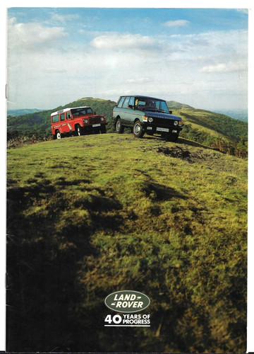 Land rover jahre - rover,
