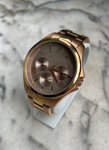 Esprit damenuhr roségold 38mm - esprit,