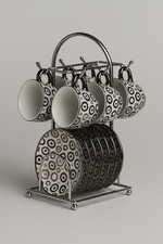 6er Set Espressotasse