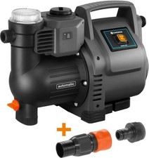 Gardena Hauswasserautomat 3500/4E 800W Wasserpumpe integrierter Feinfilter