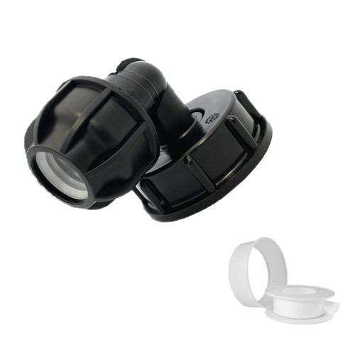 Ibc container adapter - pe, rohr