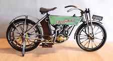 Blech-Modell Motorrad, ca. 30cm / Oldtimer, Fahrrad mit Hilfsmotor, Mofa, Moped