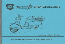 Ersatzteileliste für NSU-Prima Fünfstern, ab 11.57,  A 4,