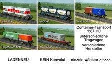 H0 Container-Tragwagen - HAG -