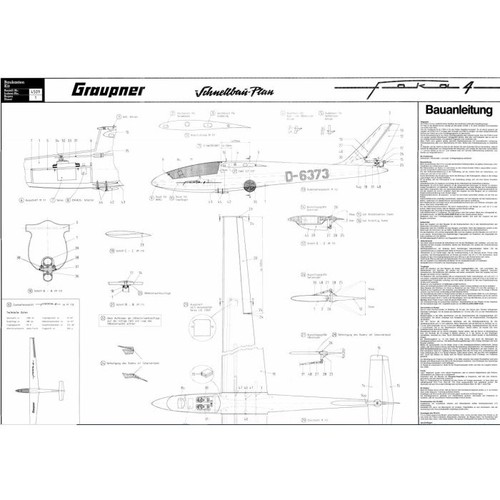 Bauplan foka modellbauplan - bauplan,
