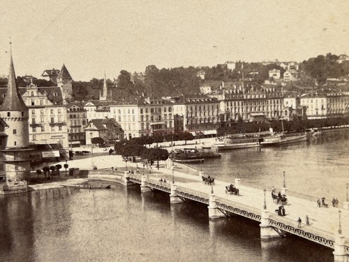 Schweiz luzern die - luzern, ufer